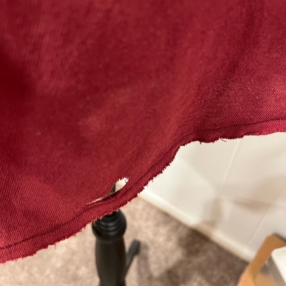 Free People Joni Short Sleeve distressed V-Neck - Picture 10 of 12